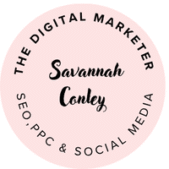 The Digital Marketer Savannah Conley logo.